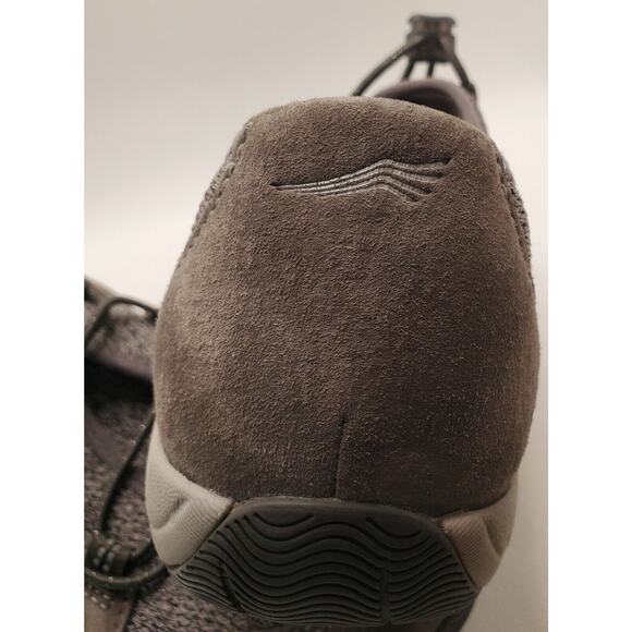 Dansko Holland Suede Leather Low Top Bungee Charcoal Suede Sz 9 Sneaker Shoe - Picture 6 of 11